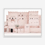 Shop Desert Palace Photo Canvas Print a Moroccan desert boho themed photography framed stretched canvas print from The Print Emporium wall artwork collection - Buy Australian made prints for the home and your interior decor space, TPE-822-CA-35X46-NF