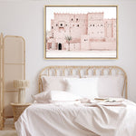Shop Desert Palace Photo Canvas Print a Moroccan desert boho themed photography framed stretched canvas print from The Print Emporium wall artwork collection - Buy Australian made prints for the home and your interior decor space, TPE-822-CA-35X46-NF