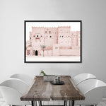 Shop Desert Palace Photo Canvas Print a Moroccan desert boho themed photography framed stretched canvas print from The Print Emporium wall artwork collection - Buy Australian made prints for the home and your interior decor space, TPE-822-CA-35X46-NF