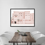 Shop Desert Palace Photo Canvas Print a Moroccan desert boho themed photography framed stretched canvas print from The Print Emporium wall artwork collection - Buy Australian made prints for the home and your interior decor space, TPE-822-CA-35X46-NF