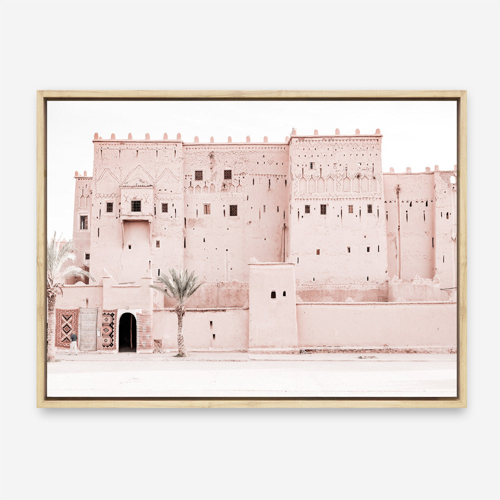 Shop Desert Palace Photo Canvas Print a Moroccan desert boho themed photography framed stretched canvas print from The Print Emporium wall artwork collection - Buy Australian made prints for the home and your interior decor space, TPE-822-CA-35X46-NF