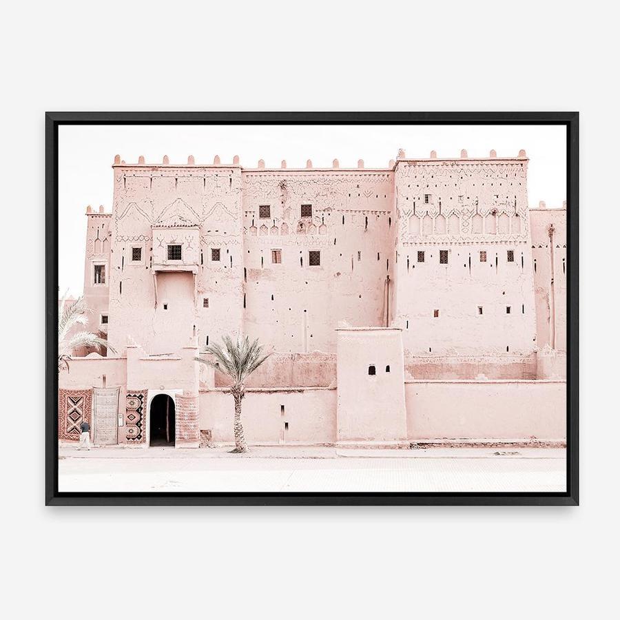 Shop Desert Palace Photo Canvas Print a Moroccan desert boho themed photography framed stretched canvas print from The Print Emporium wall artwork collection - Buy Australian made prints for the home and your interior decor space, TPE-822-CA-35X46-NF
