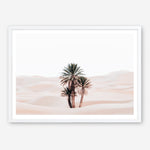 Shop Desert Palms I Photo Art Print a Moroccan desert boho themed photography wall art print from The Print Emporium wall artwork collection - Buy Australian made fine art poster and framed prints for the home and your interior decor room, TPE-1293-AP