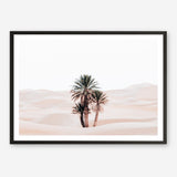 Shop Desert Palms I Photo Art Print a Moroccan desert boho themed photography wall art print from The Print Emporium wall artwork collection - Buy Australian made fine art poster and framed prints for the home and your interior decor room, TPE-1293-AP