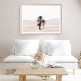 Shop Desert Palms I Photo Art Print a Moroccan desert boho themed photography wall art print from The Print Emporium wall artwork collection - Buy Australian made fine art poster and framed prints for the home and your interior decor room, TPE-1293-AP