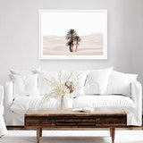 Shop Desert Palms I Photo Art Print a Moroccan desert boho themed photography wall art print from The Print Emporium wall artwork collection - Buy Australian made fine art poster and framed prints for the home and your interior decor room, TPE-1293-AP