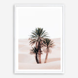 Shop Desert Palms II Photo Art Print a Moroccan desert boho themed photography wall art print from The Print Emporium wall artwork collection - Buy Australian made fine art poster and framed prints for the home and your interior decor room, TPE-1294-AP