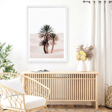 Shop Desert Palms II Photo Art Print a Moroccan desert boho themed photography wall art print from The Print Emporium wall artwork collection - Buy Australian made fine art poster and framed prints for the home and your interior decor room, TPE-1294-AP