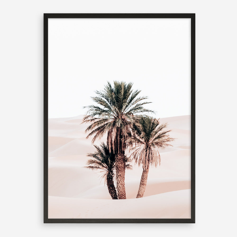 Shop Desert Palms II Photo Art Print a Moroccan desert boho themed photography wall art print from The Print Emporium wall artwork collection - Buy Australian made fine art poster and framed prints for the home and your interior decor room, TPE-1294-AP