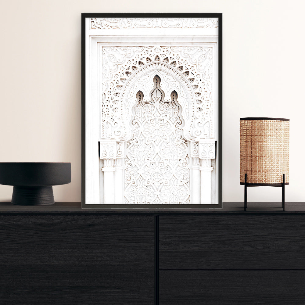 Shop Desert Temple Photo Art Print a Moroccan desert boho themed photography wall art print from The Print Emporium wall artwork collection - Buy Australian made fine art poster and framed prints for the home and your interior decor room, TPE-1116-AP