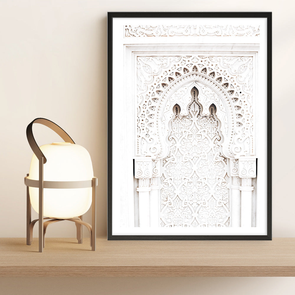 Shop Desert Temple Photo Art Print a Moroccan desert boho themed photography wall art print from The Print Emporium wall artwork collection - Buy Australian made fine art poster and framed prints for the home and your interior decor room, TPE-1116-AP