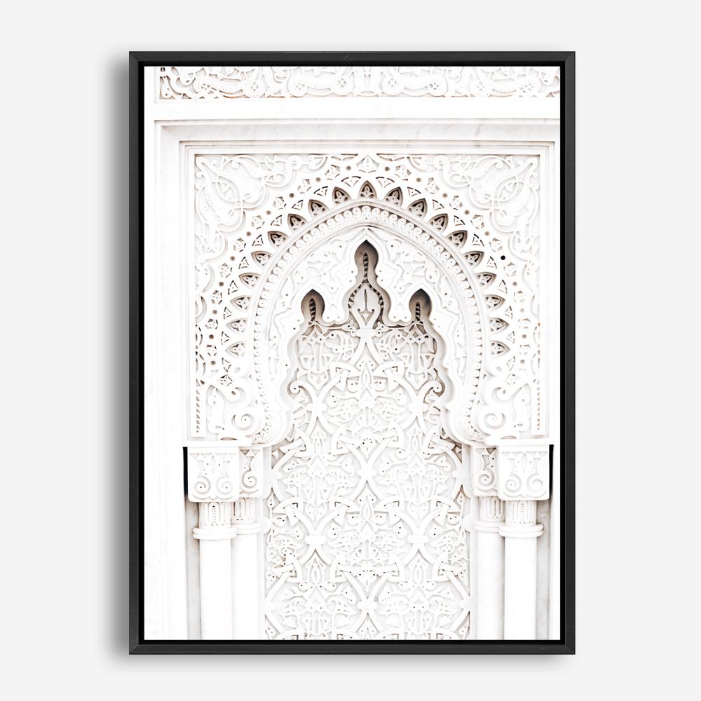 Shop Desert Temple Photo Canvas Print a Moroccan desert boho themed photography framed stretched canvas print from The Print Emporium wall artwork collection - Buy Australian made prints for the home and your interior decor space, TPE-1116-CA-35X46-NF