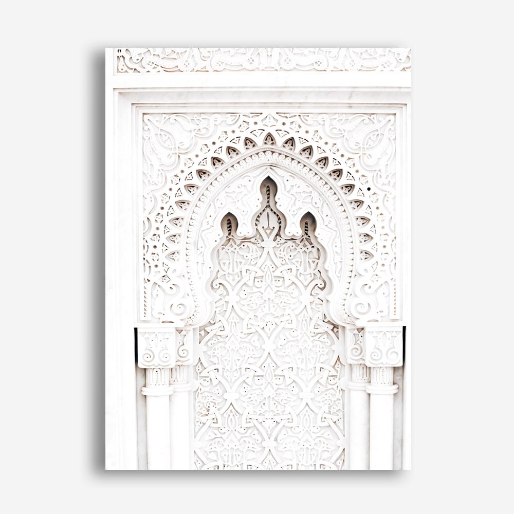 Shop Desert Temple Photo Canvas Print a Moroccan desert boho themed photography framed stretched canvas print from The Print Emporium wall artwork collection - Buy Australian made prints for the home and your interior decor space, TPE-1116-CA-35X46-NF