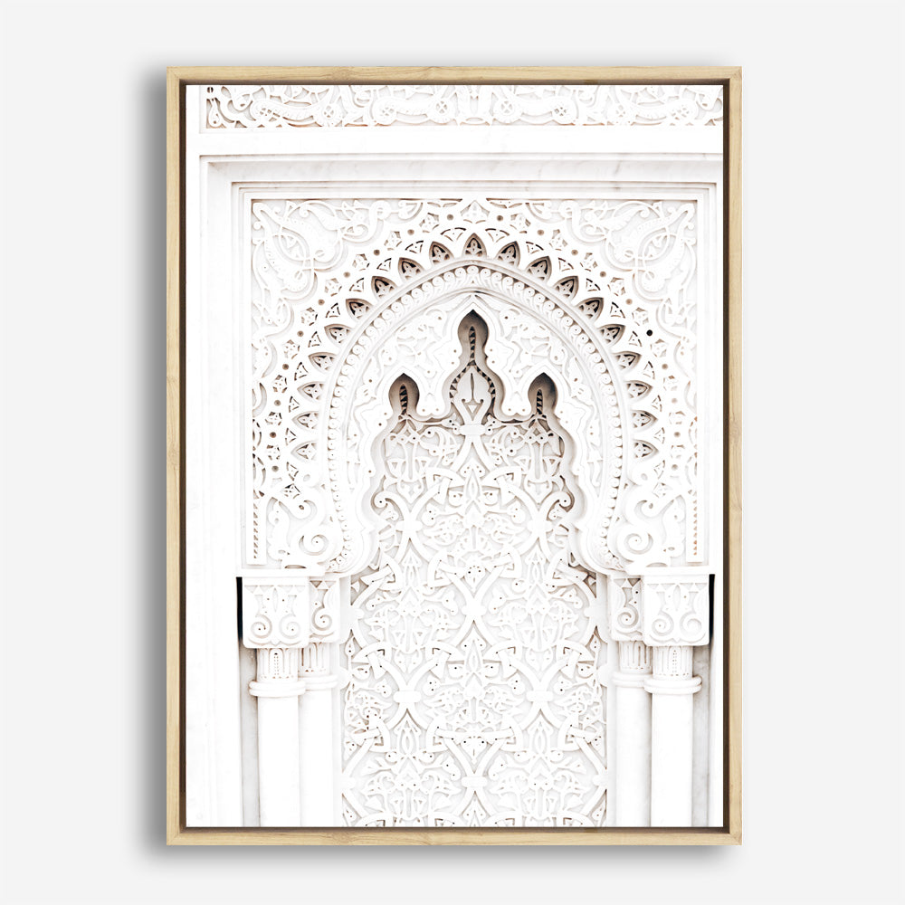 Shop Desert Temple Photo Canvas Print a Moroccan desert boho themed photography framed stretched canvas print from The Print Emporium wall artwork collection - Buy Australian made prints for the home and your interior decor space, TPE-1116-CA-35X46-NF