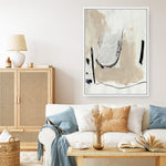 Shop Different Side Canvas Print a painted abstract themed framed canvas wall art print from The Print Emporium artwork collection - Buy Australian made fine art painting style stretched canvas prints for the home and your interior decor space, TPE-DH-346-CA-35X46-NF