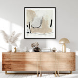 Shop Different Side (Square) Art Print a painted abstract themed wall art print from The Print Emporium wall artwork collection - Buy Australian made fine art painting style poster and framed prints for the home and your interior decor room, TPE-DH-155-AP