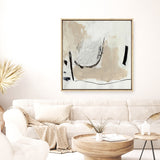 Shop Different Side (Square) Canvas Print a painted abstract themed framed canvas wall art print from The Print Emporium artwork collection - Buy Australian made fine art painting style stretched canvas prints for the home and your interior decor space, TPE-DH-155-CA-40X40-NF
