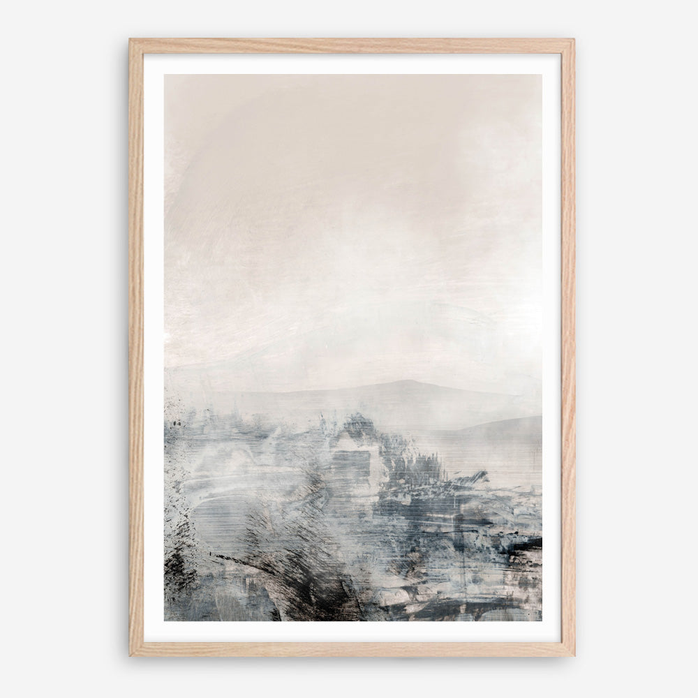 Shop Distant Art Print a painted abstract themed wall art print from The Print Emporium wall artwork collection - Buy Australian made fine art painting style poster and framed prints for the home and your interior decor room, TPE-DH-041-AP