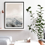 Shop Distant Art Print a painted abstract themed wall art print from The Print Emporium wall artwork collection - Buy Australian made fine art painting style poster and framed prints for the home and your interior decor room, TPE-DH-041-AP