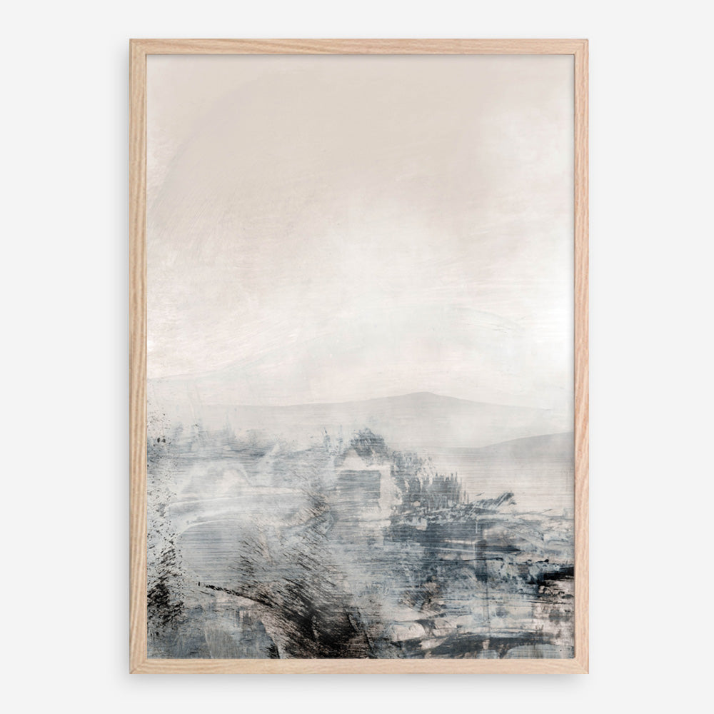 Shop Distant Art Print a painted abstract themed wall art print from The Print Emporium wall artwork collection - Buy Australian made fine art painting style poster and framed prints for the home and your interior decor room, TPE-DH-041-AP