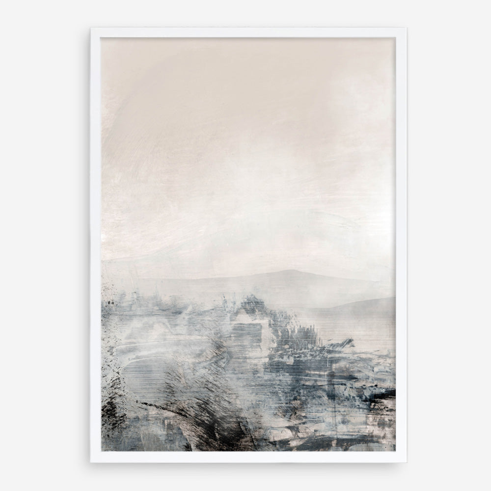 Shop Distant Art Print a painted abstract themed wall art print from The Print Emporium wall artwork collection - Buy Australian made fine art painting style poster and framed prints for the home and your interior decor room, TPE-DH-041-AP