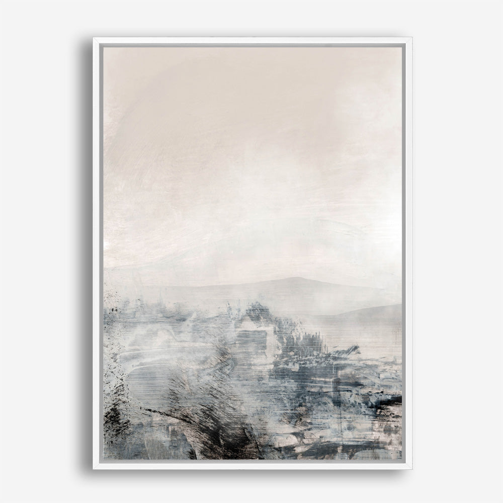 Shop Distant Canvas Print a painted abstract themed framed canvas wall art print from The Print Emporium artwork collection - Buy Australian made fine art painting style stretched canvas prints for the home and your interior decor space, TPE-DH-041-CA-35X46-NF
