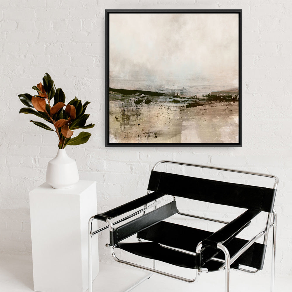 Shop Distant Forest (Square) Canvas Print a painted abstract themed framed canvas wall art print from The Print Emporium artwork collection - Buy Australian made fine art painting style stretched canvas prints for the home and your interior decor space, TPE-DH-270-CA-40X40-NF