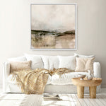 Shop Distant Forest (Square) Canvas Print a painted abstract themed framed canvas wall art print from The Print Emporium artwork collection - Buy Australian made fine art painting style stretched canvas prints for the home and your interior decor space, TPE-DH-270-CA-40X40-NF