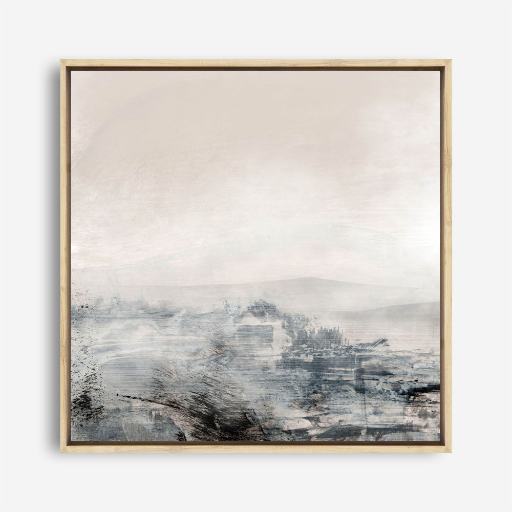 Shop Distant (Square) Canvas Print a painted abstract themed framed canvas wall art print from The Print Emporium artwork collection - Buy Australian made fine art painting style stretched canvas prints for the home and your interior decor space, TPE-DH-271-CA-40X40-NF