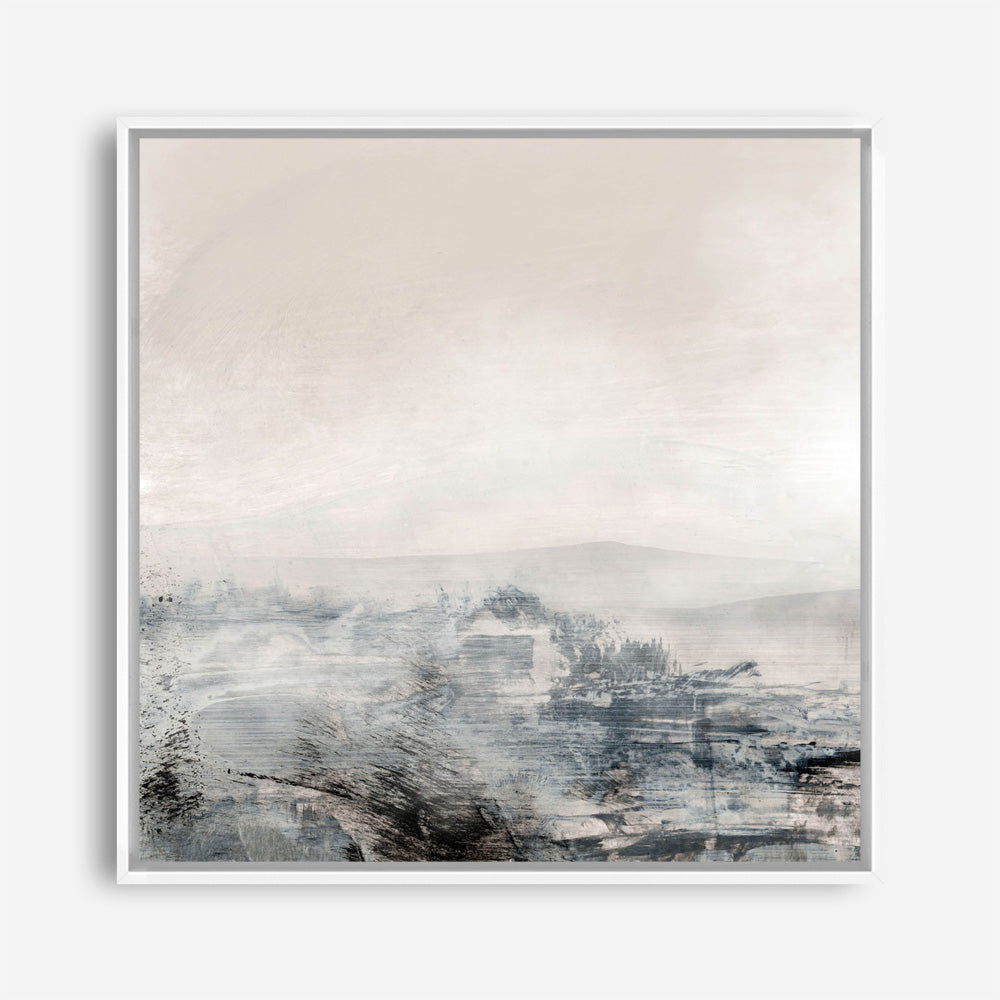 Shop Distant (Square) Canvas Print a painted abstract themed framed canvas wall art print from The Print Emporium artwork collection - Buy Australian made fine art painting style stretched canvas prints for the home and your interior decor space, TPE-DH-271-CA-40X40-NF