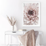 Shop Divine Dahlia II Art Print a floral themed painted wall art print from The Print Emporium wall artwork collection - Buy Australian made fine art painting style poster and framed prints for the home and your interior decor room, TPE-491-AP