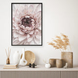 Shop Divine Dahlia II Art Print a floral themed painted wall art print from The Print Emporium wall artwork collection - Buy Australian made fine art painting style poster and framed prints for the home and your interior decor room, TPE-491-AP