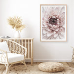 Shop Divine Dahlia II Art Print a floral themed painted wall art print from The Print Emporium wall artwork collection - Buy Australian made fine art painting style poster and framed prints for the home and your interior decor room, TPE-491-AP