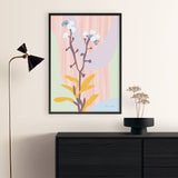 Shop Don't Forget Me Pastel Art Print a floral themed painted wall art print from The Print Emporium wall artwork collection - Buy Australian made fine art painting style poster and framed prints for the home and your interior decor room, TPE-WA-69962-AP