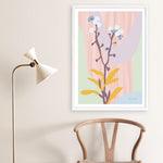 Shop Don't Forget Me Pastel Art Print a floral themed painted wall art print from The Print Emporium wall artwork collection - Buy Australian made fine art painting style poster and framed prints for the home and your interior decor room, TPE-WA-69962-AP