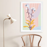 Shop Don't Forget Me Pastel Art Print a floral themed painted wall art print from The Print Emporium wall artwork collection - Buy Australian made fine art painting style poster and framed prints for the home and your interior decor room, TPE-WA-69962-AP