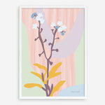 Shop Don't Forget Me Pastel Art Print a floral themed painted wall art print from The Print Emporium wall artwork collection - Buy Australian made fine art painting style poster and framed prints for the home and your interior decor room, TPE-WA-69962-AP