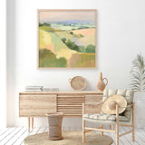 Shop Dream Valley I (Square) Art Print a painted abstract themed wall art print from The Print Emporium wall artwork collection - Buy Australian made fine art painting style poster and framed prints for the home and your interior decor room, TPE-WA-65155-AP