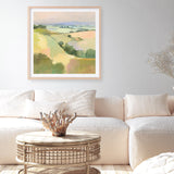Shop Dream Valley I (Square) Art Print a painted abstract themed wall art print from The Print Emporium wall artwork collection - Buy Australian made fine art painting style poster and framed prints for the home and your interior decor room, TPE-WA-65155-AP
