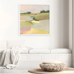 Shop Dream Valley II (Square) Art Print a painted abstract themed wall art print from The Print Emporium wall artwork collection - Buy Australian made fine art painting style poster and framed prints for the home and your interior decor room, TPE-WA-65156-AP