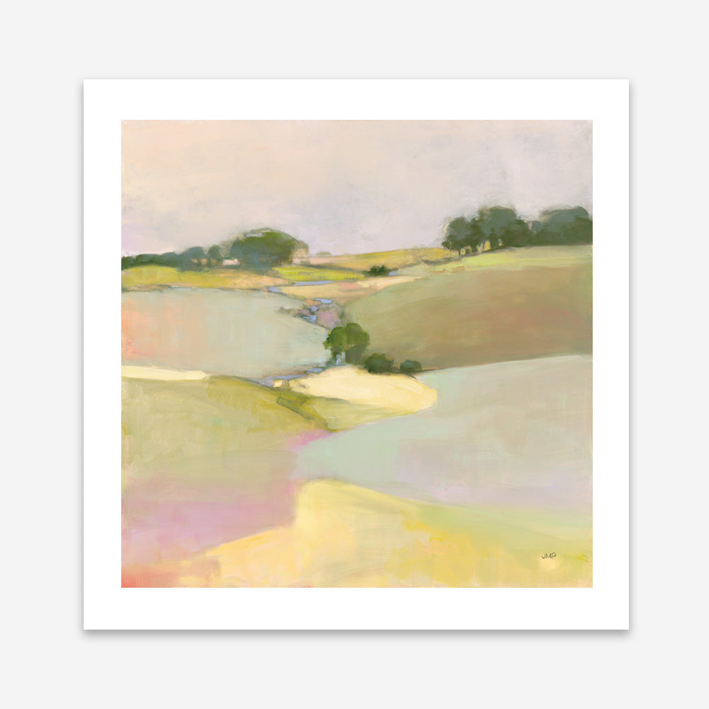 Shop Dream Valley II (Square) Art Print a painted abstract themed wall art print from The Print Emporium wall artwork collection - Buy Australian made fine art painting style poster and framed prints for the home and your interior decor room, TPE-WA-65156-AP