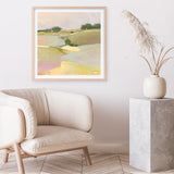 Shop Dream Valley II (Square) Art Print a painted abstract themed wall art print from The Print Emporium wall artwork collection - Buy Australian made fine art painting style poster and framed prints for the home and your interior decor room, TPE-WA-65156-AP