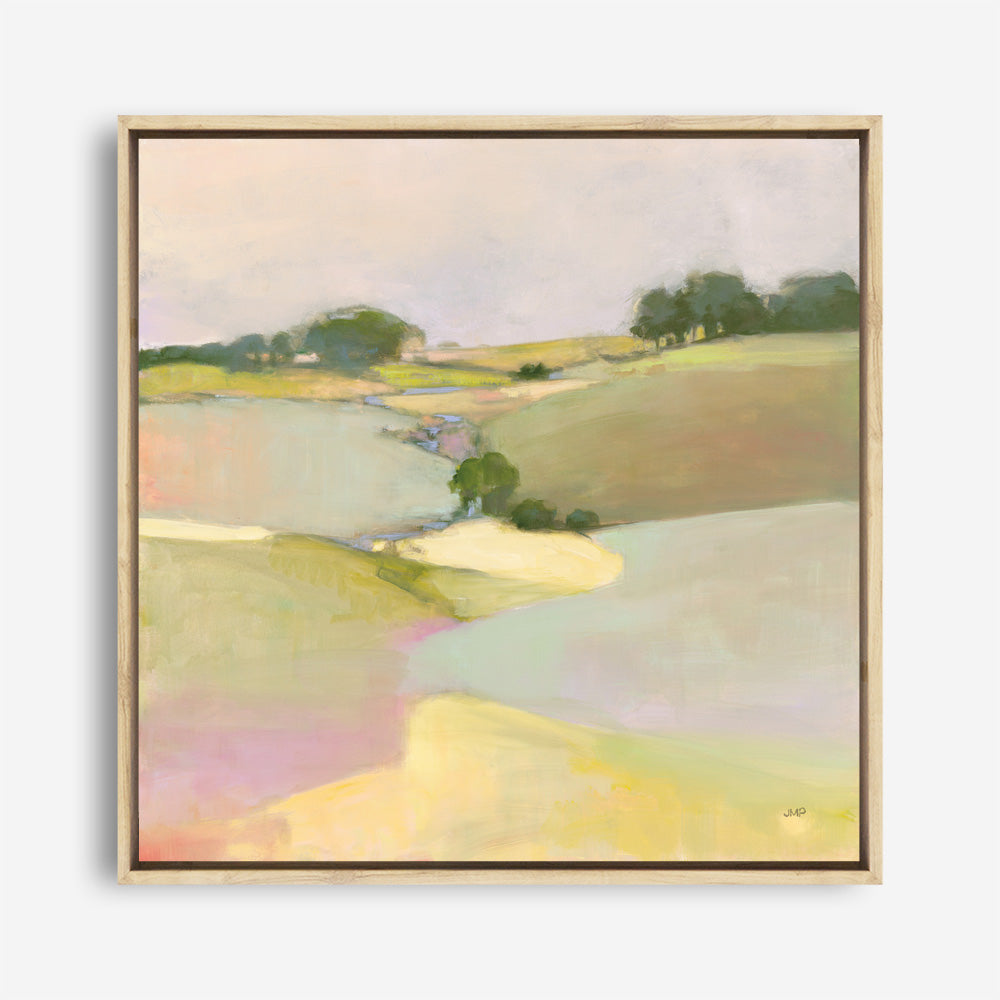 Shop Dream Valley II (Square) Canvas Print a painted abstract themed framed canvas wall art print from The Print Emporium artwork collection - Buy Australian made fine art painting style stretched canvas prints for the home and your interior decor space, TPE-WA-65156-CA-40X40-NF
