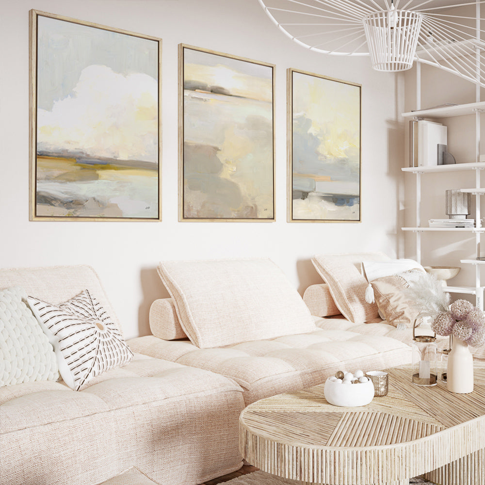 Shop Dream of Clouds Canvas Print a painted abstract themed framed canvas wall art print from The Print Emporium artwork collection - Buy Australian made fine art painting style stretched canvas prints for the home and your interior decor space, TPE-WA-67935-CA-35X46-NF