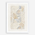 Shop Dreamy Geo I Art Print a painted abstract themed wall art print from The Print Emporium wall artwork collection - Buy Australian made fine art painting style poster and framed prints for the home and your interior decor room, TPE-PC-WL420-AP