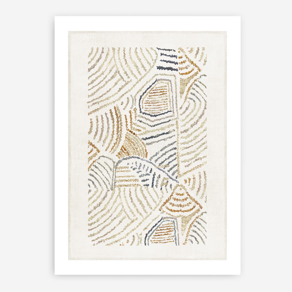 Shop Dreamy Geo I Art Print a painted abstract themed wall art print from The Print Emporium wall artwork collection - Buy Australian made fine art painting style poster and framed prints for the home and your interior decor room, TPE-PC-WL420-AP