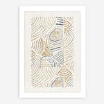 Shop Dreamy Geo I Art Print a painted abstract themed wall art print from The Print Emporium wall artwork collection - Buy Australian made fine art painting style poster and framed prints for the home and your interior decor room, TPE-PC-WL420-AP