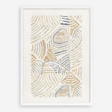 Shop Dreamy Geo I Art Print a painted abstract themed wall art print from The Print Emporium wall artwork collection - Buy Australian made fine art painting style poster and framed prints for the home and your interior decor room, TPE-PC-WL420-AP