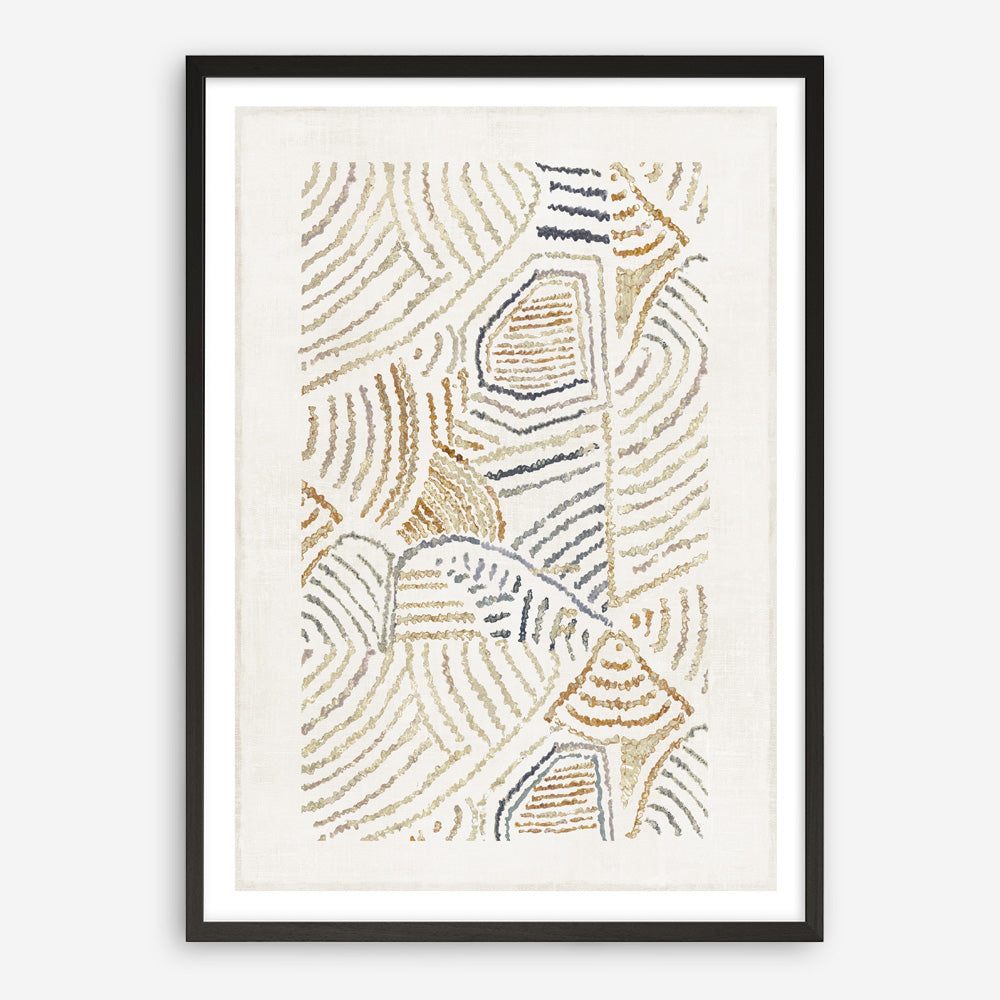 Shop Dreamy Geo I Art Print a painted abstract themed wall art print from The Print Emporium wall artwork collection - Buy Australian made fine art painting style poster and framed prints for the home and your interior decor room, TPE-PC-WL420-AP