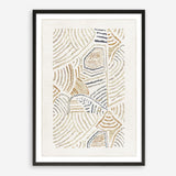 Shop Dreamy Geo I Art Print a painted abstract themed wall art print from The Print Emporium wall artwork collection - Buy Australian made fine art painting style poster and framed prints for the home and your interior decor room, TPE-PC-WL420-AP